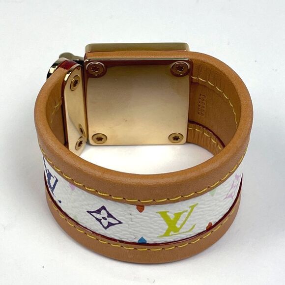 Louis Vuitton Bracelet Céroule Bangle Monogram Multicolor Bron (white) Women - Picture 3 of 8